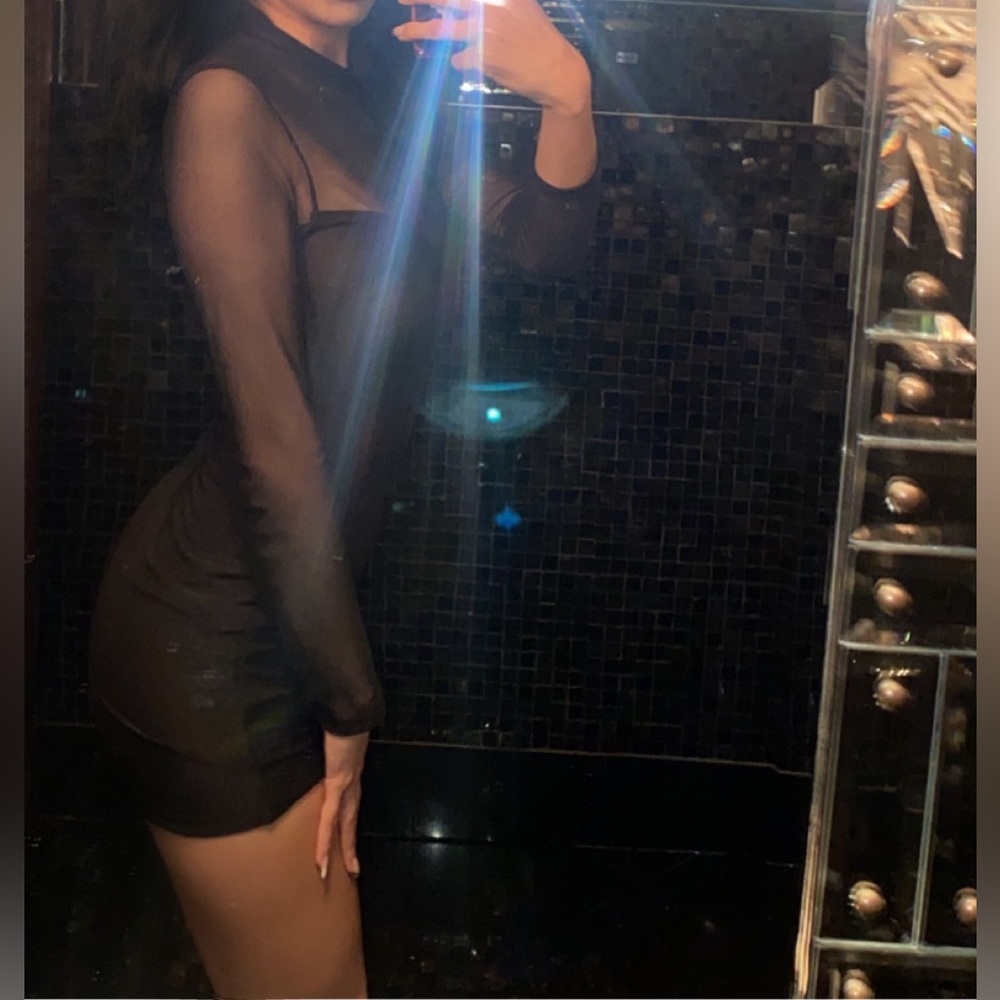 Pretty little thing little black dress
